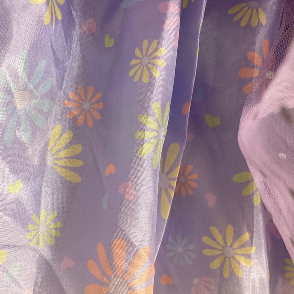 NWT Bunny Sequin Lavender Floral Tutu Dress-up Set - Picture 9 of 10